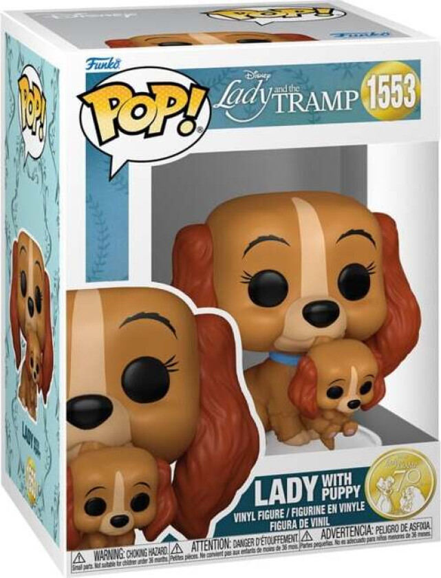 Lady with Puppy Vinylfigur 1553 - Funko Pop! - Funko Shop Europe