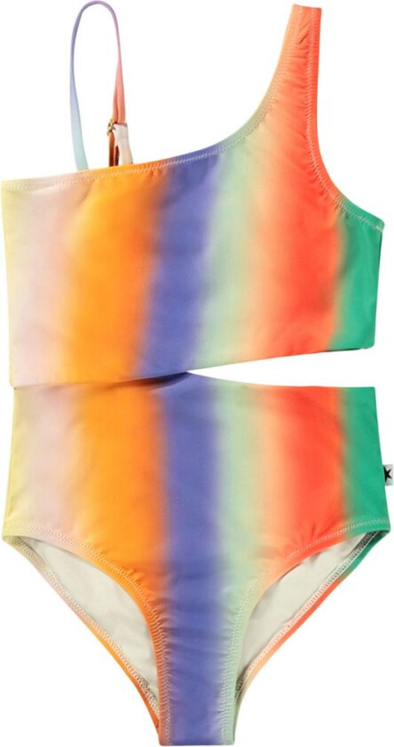 Naan badedrakt sommer Rainbow | Oransje | 146 cm