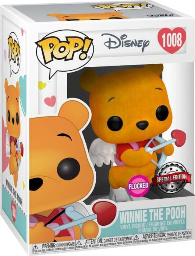 Winnie The Pooh - Winnie The Pooh (Flocked) Vinylfigur 1008 - Funko Pop! - Funko Shop Europe