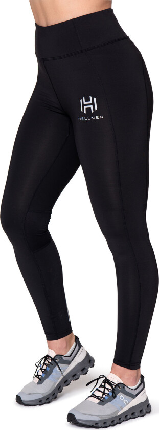 Mustavaara Running Tights Women L, Jet Black
