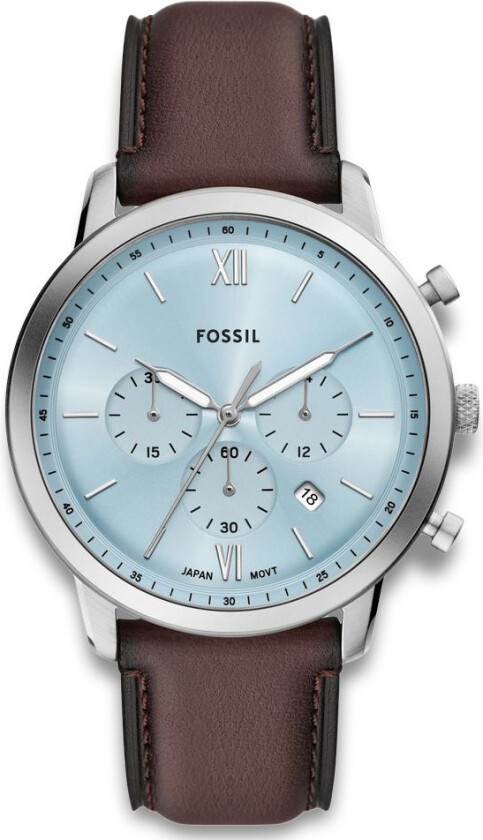 Neutra Chronograph FS6109 - Kvarts - Sølv - Herreklokker - Skinn - Mineral