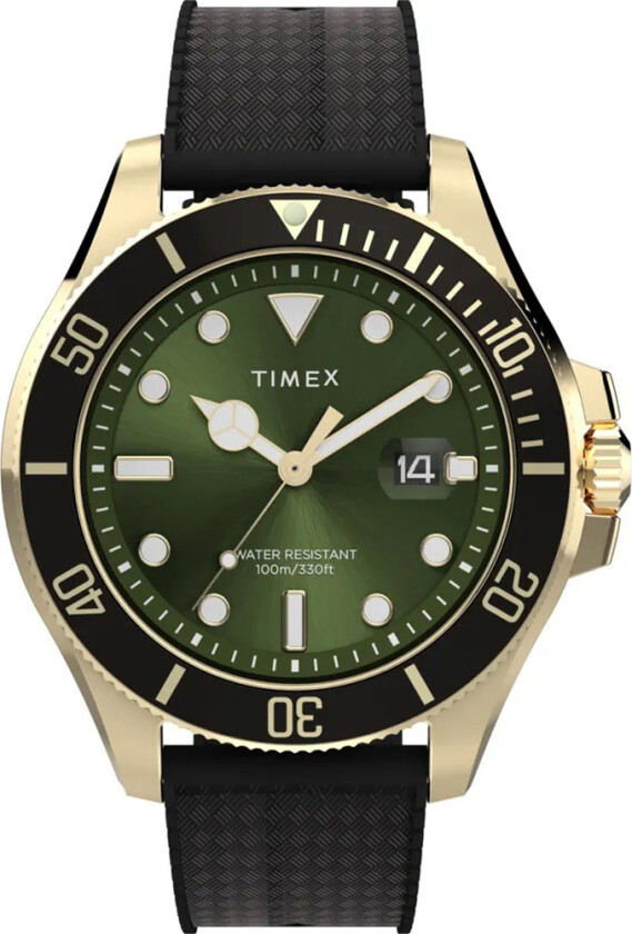 Trend Harborside Coast TW2Y05300 - Kvarts - Gull - Herreklokker - Silikon - Mineral