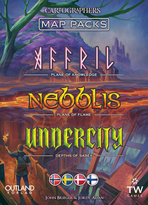 Cartographers Map Pack (123) (Nordisk utgave)