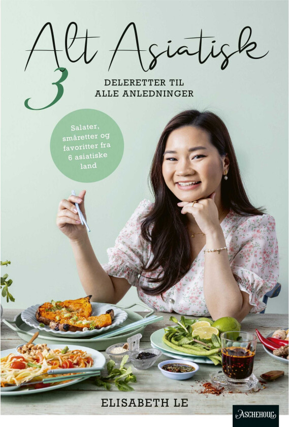 Alt asiatisk 3 deleretter til alle anledninger