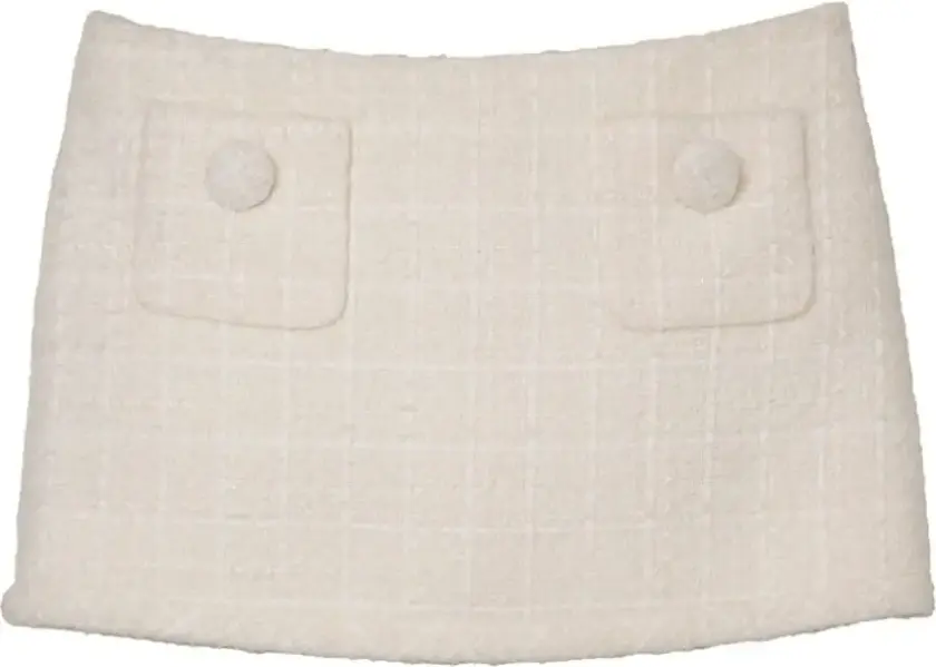 Dame, Skjørt, Beige, M