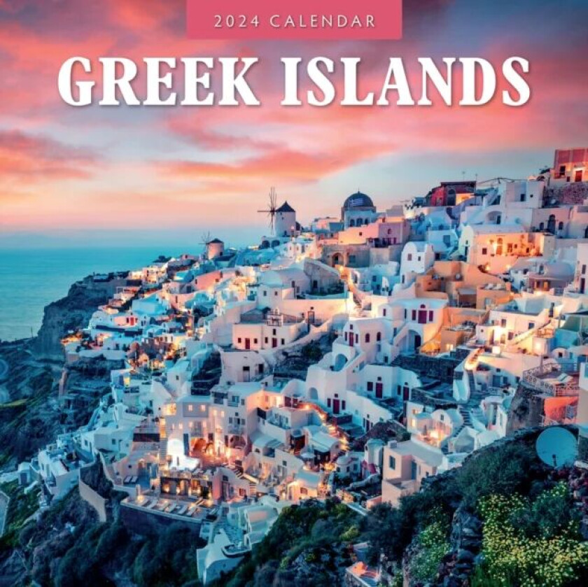 Greek Islands 2024 Square Wall Calendar av Red Robin Publishing Ltd.