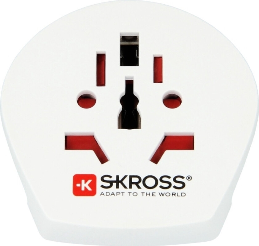 Adapter Schuko Plugg - Universaluttak 230V 16A Skross