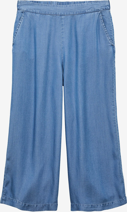 Bukser vmBree MR Wide Tencel Culotte - Blå