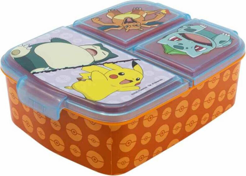 Euromic - Multi Compartment Sandwich Box - Pokémon (088808735-08020)