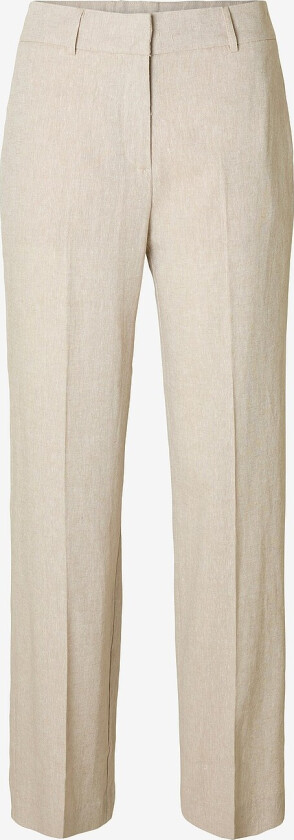 Linbukser slfTania-rita MW Wide Pant - Brun