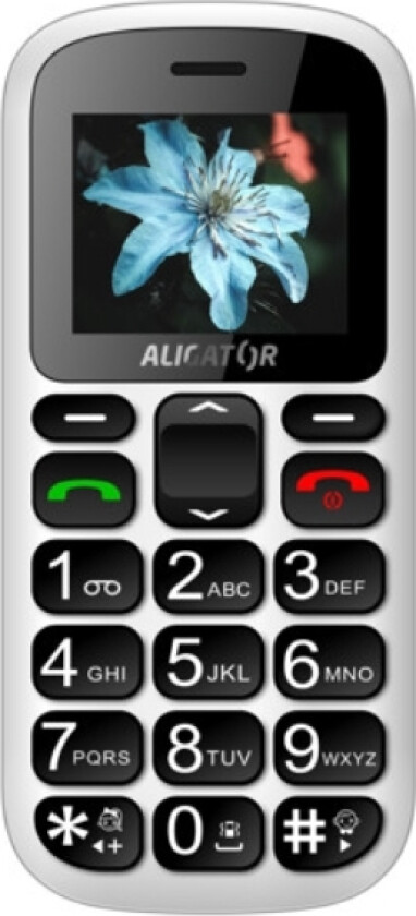 A321 Senior, Bar/Sperre, Dobbel Sim, 160 X 128 Piksler, 800 Mah, Grå, Hvit
