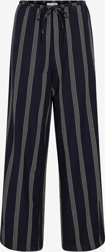 Bukser viPrisilla Print RW Pants - Blå