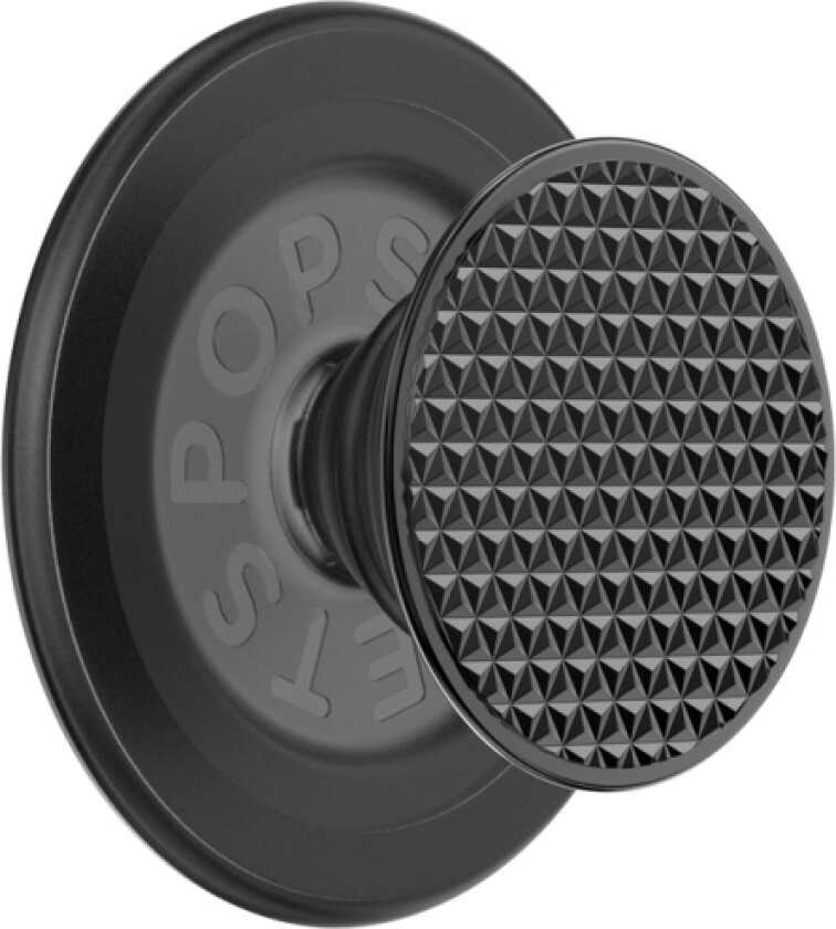 Popgrip Magsafe Triangle Knurl Black Aluminum Inkl. Zusätzli