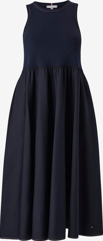 Kjole Crv Fabric Mix Rwb Drs NS - Blå