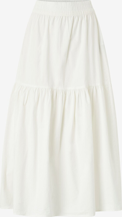 Skjørt vmCharlotte HW Ankle Skirt - Hvit