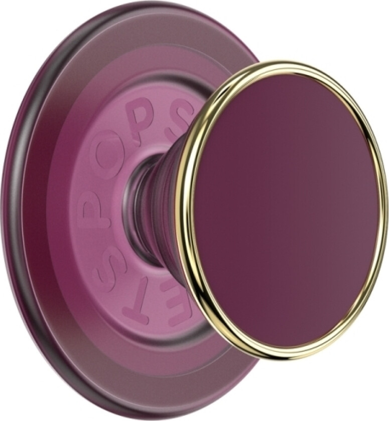 Popgrip Magsafe Luxe Red Wine Enamel Inkl. Zusätzlichem Magn