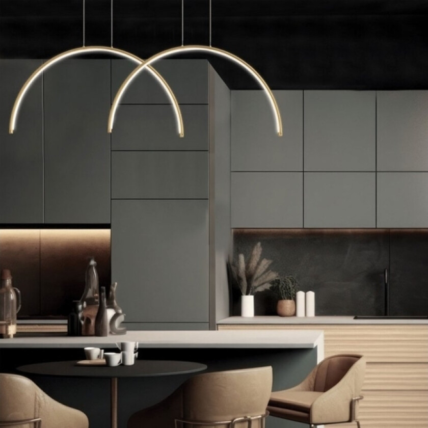 Lamp Pendant Megan 39W 3K Gold