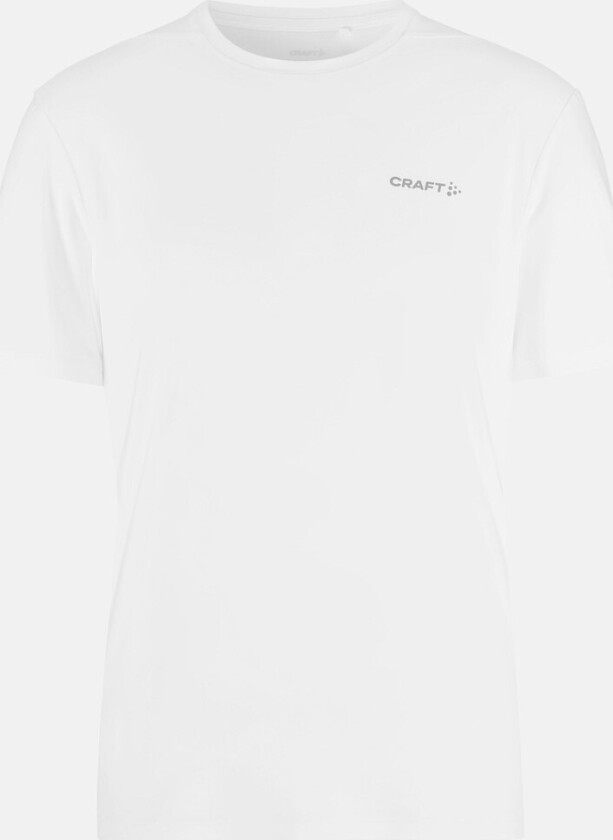CORE ESSENCE SS TEE 2 M, WHITE, M, Løpe-t-shirts