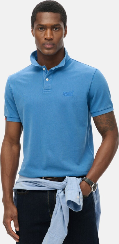VINT DESTROY POLO, Monaco Blue, S, Piketrøyer