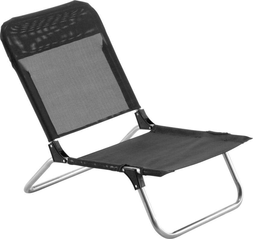 Quick solstol svart aluminium/textilene