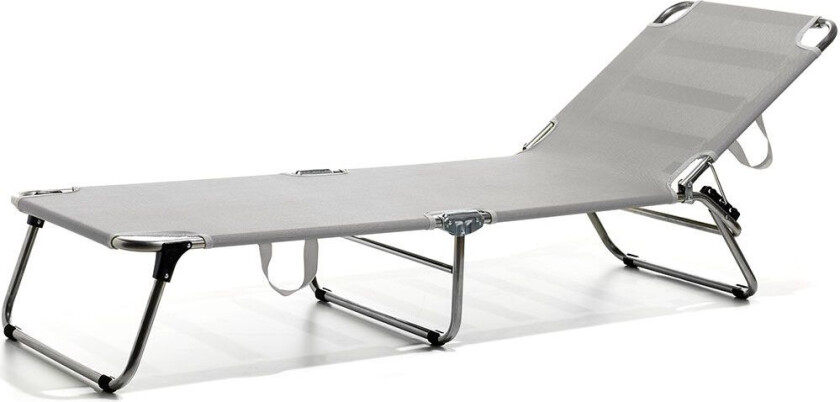 Amigo solseng, grå aluminium/textilene