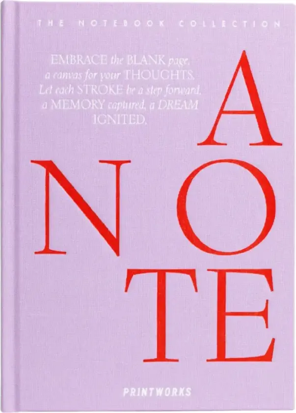 Notatbok - Bare en notis, Lila