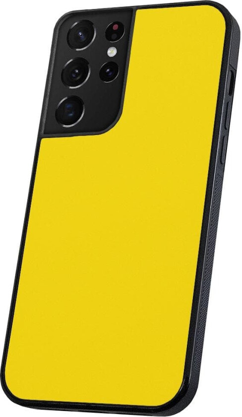 Samsung Galaxy S21 Ultra - Deksel/Mobildeksel Gul