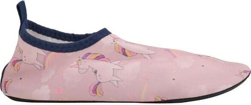 Color Kids badesko med print, Woodrose