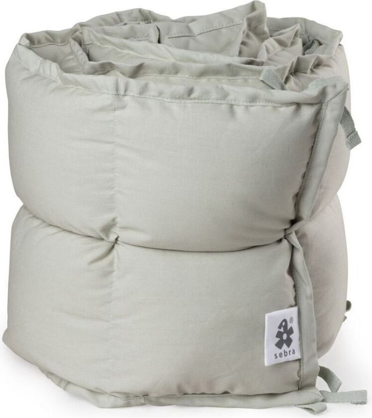 Sengekant Kapok, halv, mist green