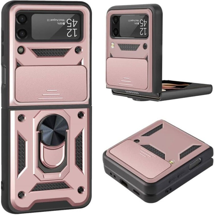 Jazz 3i1 deksel Samsung Galaxy Z Flip 4 - Rose