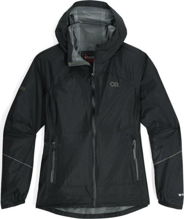 Women's Helium Rain Jacket Black