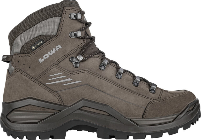 LOWA Men's Renegade Evo Gore-Tex Mid Espresso/Seaweed