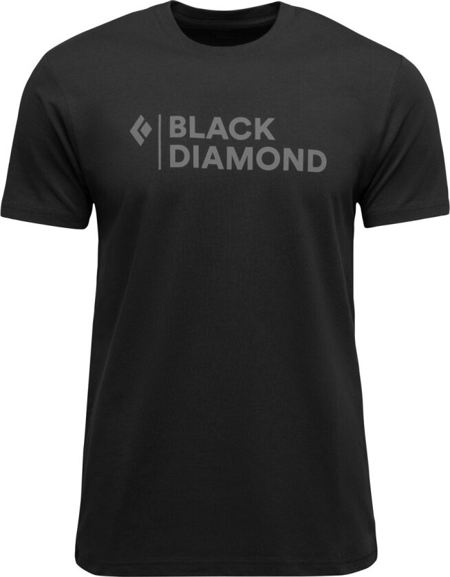 Men's Mini Stacked Short Sleeve Tee Black