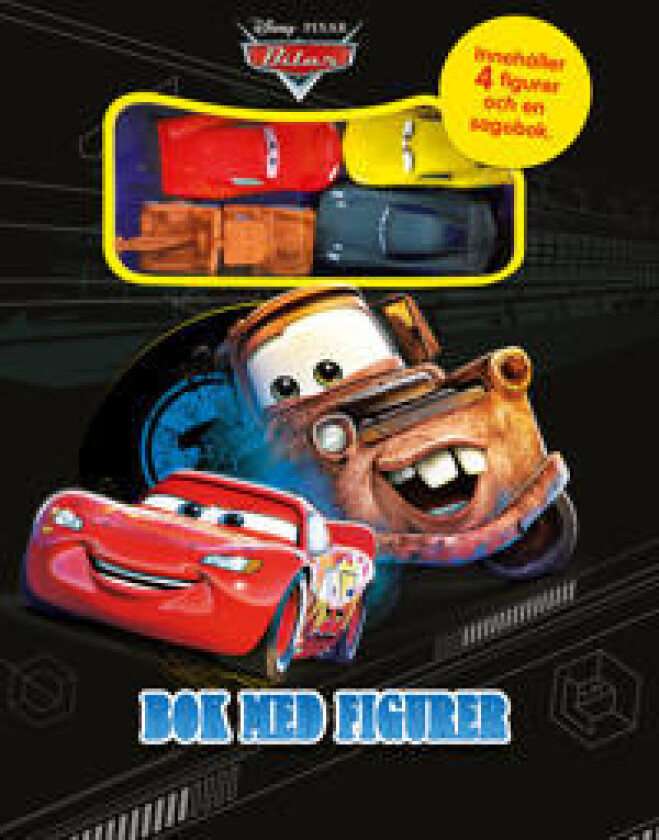 Disney - Cars (4 figurer och bok)
