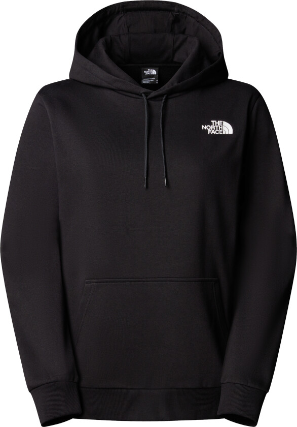 Women's Simple Dome Hoodie TNF Black