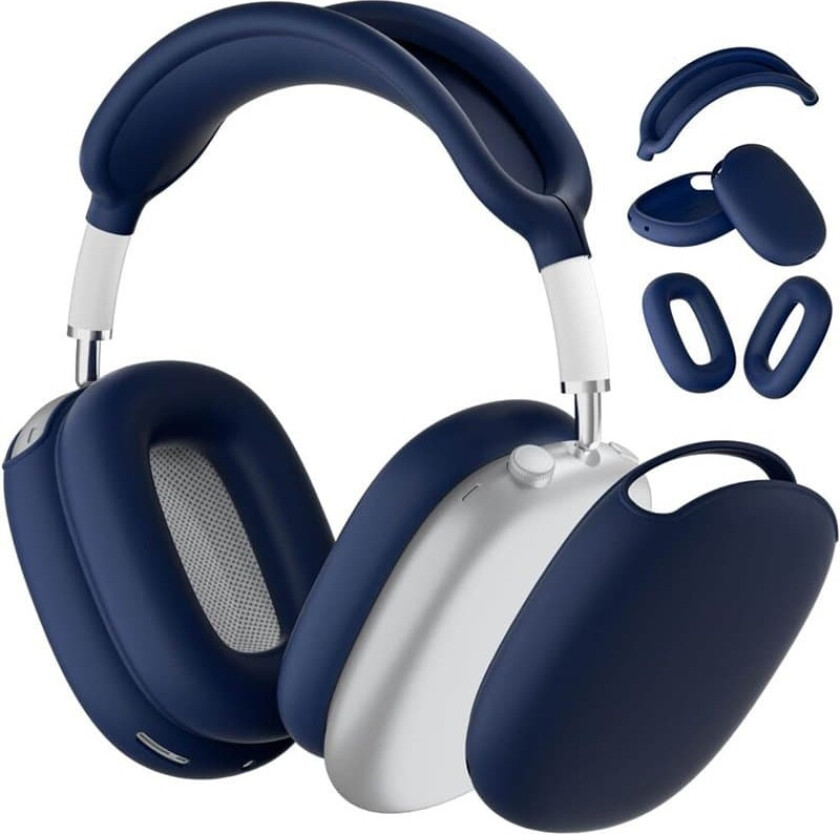 Silikondeksel til Apple AirPods Max hodetelefoner - Midnight Blue