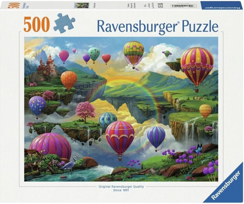 Air Balloon Valley 500 Biter Puslespill Ravensburger Puzzle