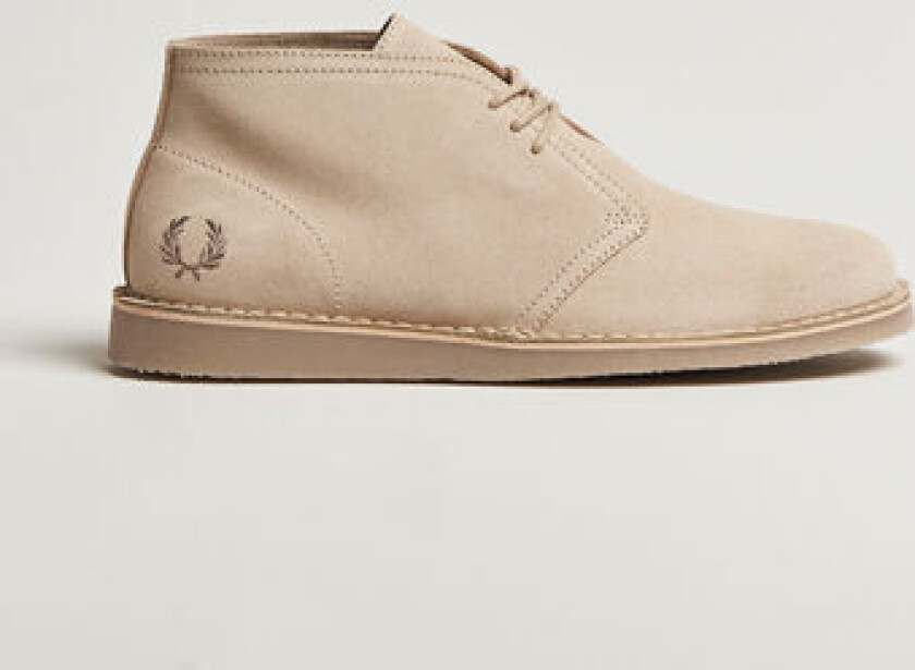 Fred Perry Hawley Suede Chukka Boot Oatmeal