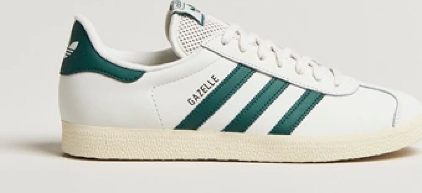 Gazelle Leather Sneaker White/Green
