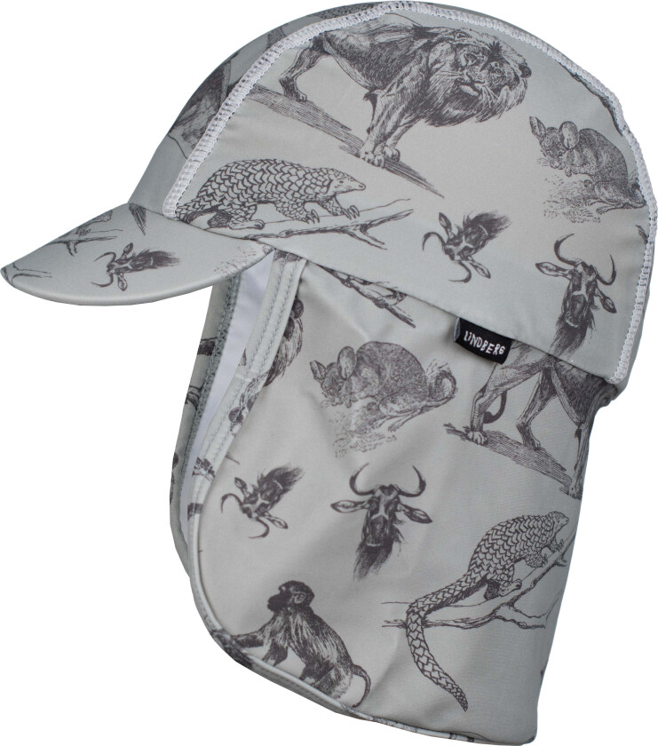 Rainbow UV-Hatt, Mint Green/Grey, 46-50 - UV Klær - Elastan,Nylon