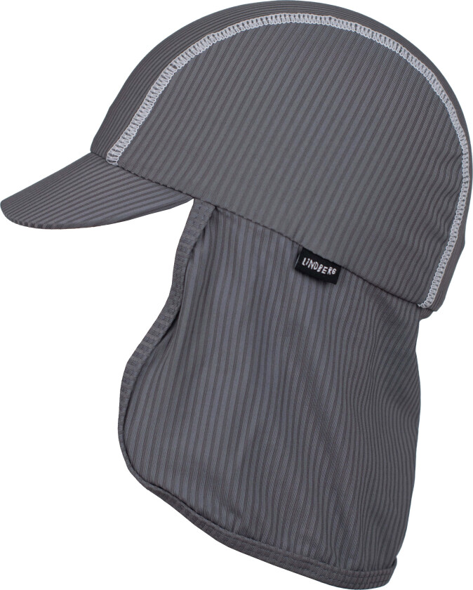 Caribbean UV-Hatt, Grey, 46-50 - UV Klær - Elastan,Nylon