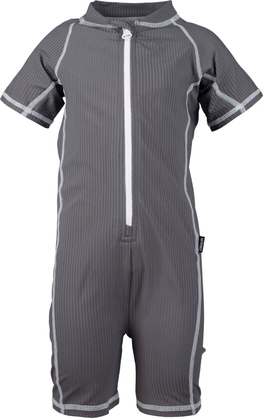 Coral UV-Drakt, Grey, 98-104 - UV Klær - Elastan,Nylon