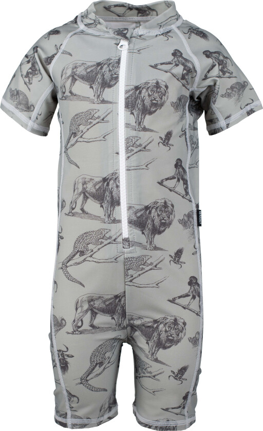 Cyprus UV-Drakt, Mint Green/Grey, 110-120 - UV Klær - Elastan,Nylon