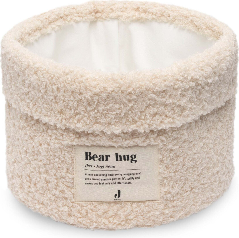 Oppbevaring Boucle, Naturel - Kurver - 100% Polyester