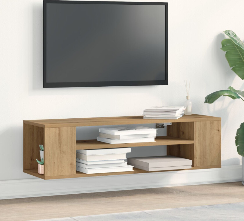 TV-Skap Artisan Eik Konstruert Tre 100x30x26.5 cm TV-Skap