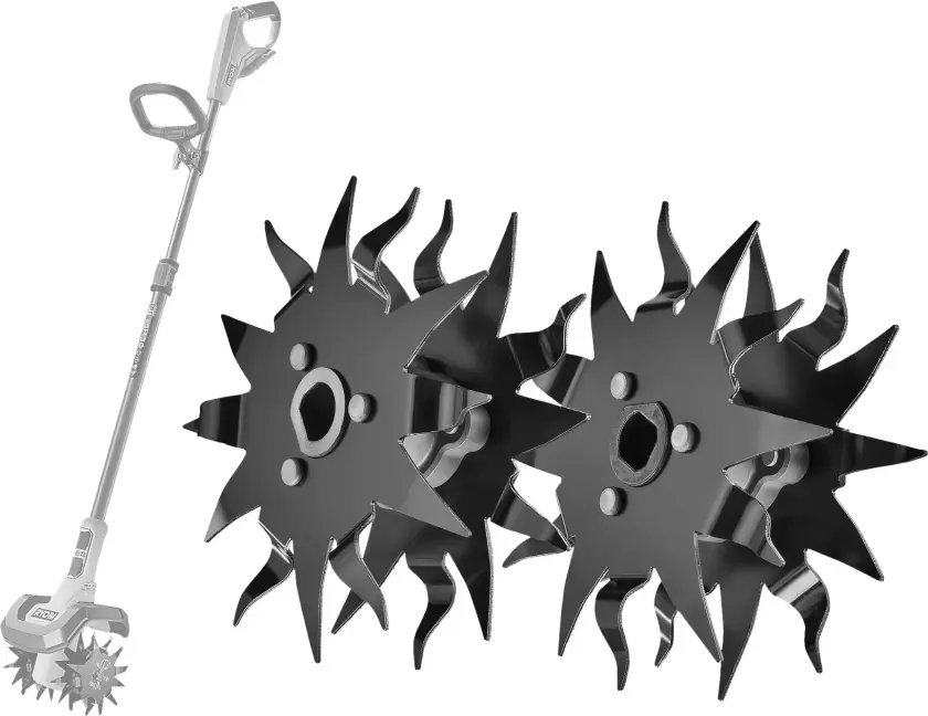 Kniver for jordfreser 2-pk