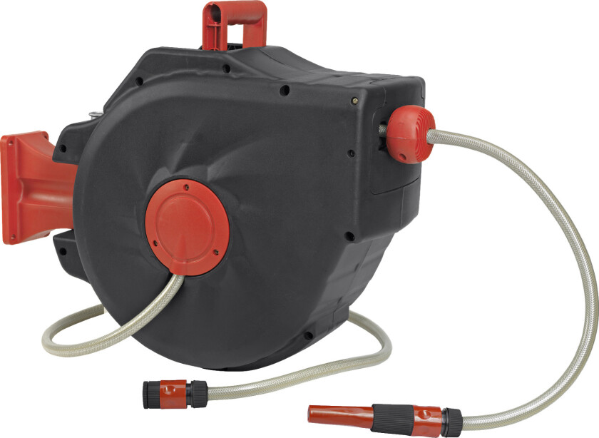 Automatisk slangetrommel 1/2" 15 m
