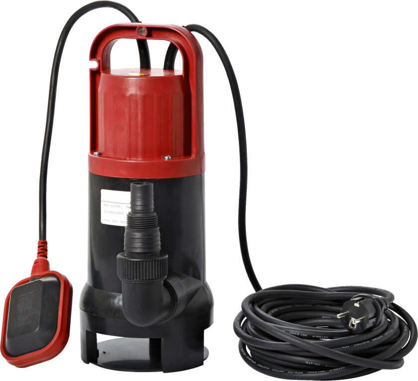 Senkbar pumpe 216 l/min 1000 W