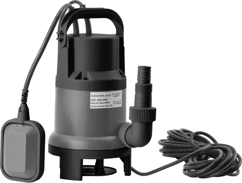 Senkbar pumpe 133 l/min 400 W