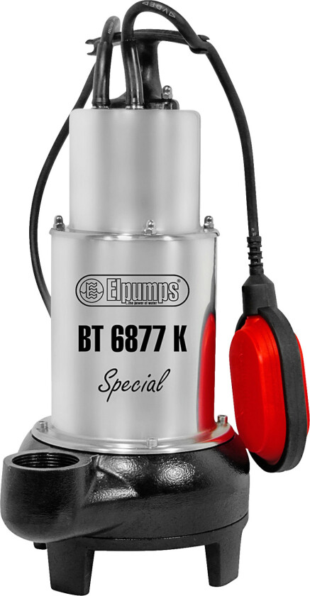 Senkbar pumpe BT 6877K Special 533 l/min 1600 W